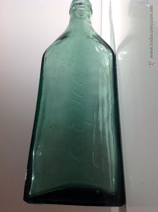 Botellas antiguas: ANTIGUA BOTELLA FRASCO DE ELIXIR YODOFUCOL. - Foto 6