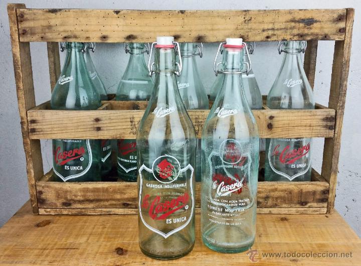 Botellas antiguas: Botella de gaseosa La Casera - Foto 3