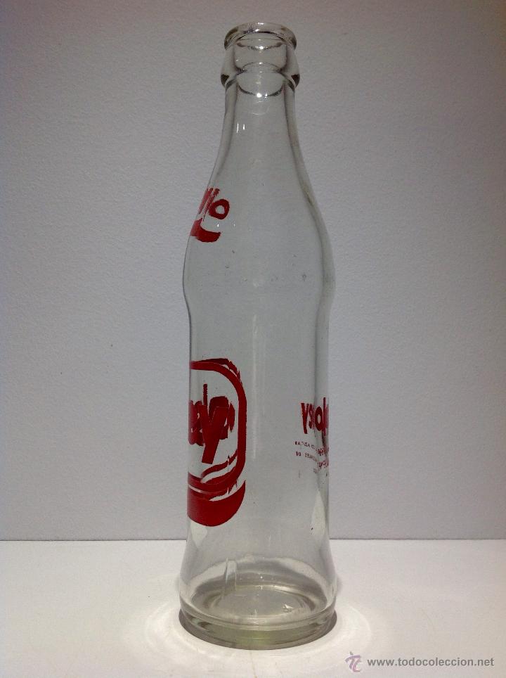 Botellas antiguas: ANTIGUA BOTELLA DE * OKEY * SERIGRAFIADA - Foto 2