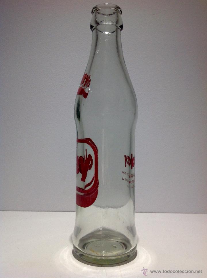Botellas antiguas: ANTIGUA BOTELLA DE * OKEY * SERIGRAFIADA - Foto 3
