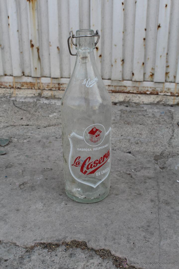 Botellas antiguas: BOTELLA DE LA CASERA - Foto 1