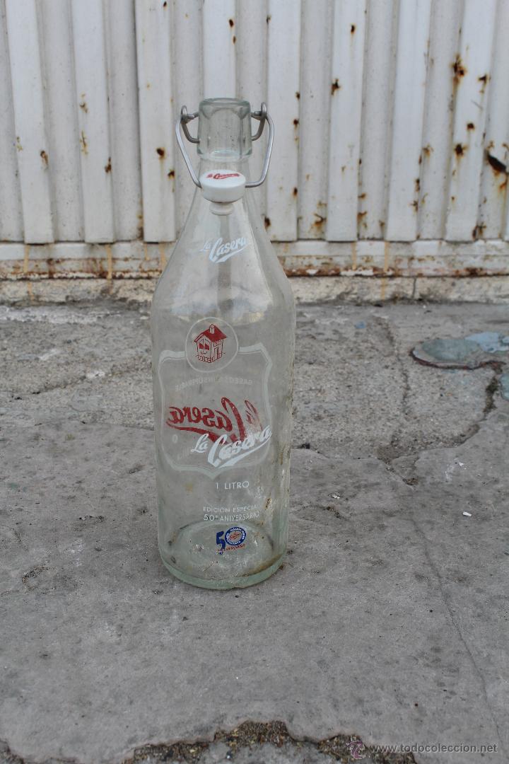 Botellas antiguas: BOTELLA DE LA CASERA - Foto 2