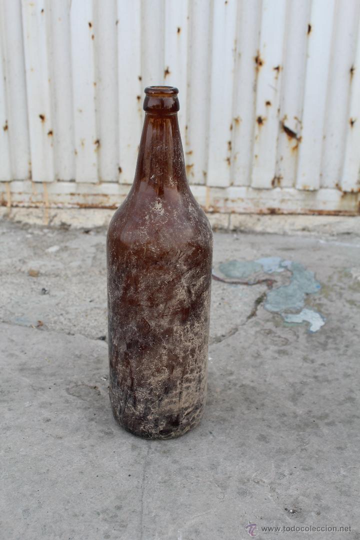 Botellas antiguas: BOTELLA 1L. ESTRELLA DE LEVANTE - Foto 2