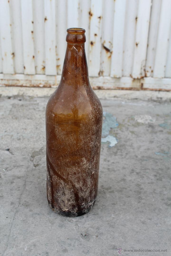 Botellas antiguas: BOTELLA 1L. ESTRELLA DE LEVANTE - Foto 2