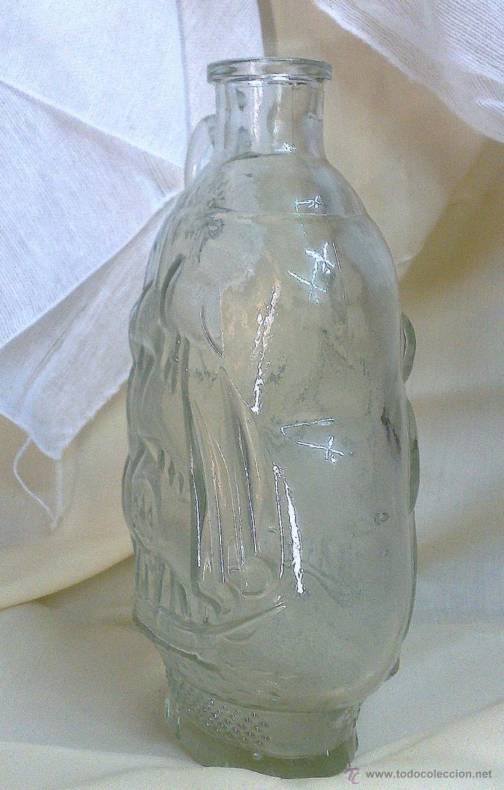 Botellas antiguas: ANTIGUA BOTELLA DE LICOR EN CRISTAL. - Foto 5