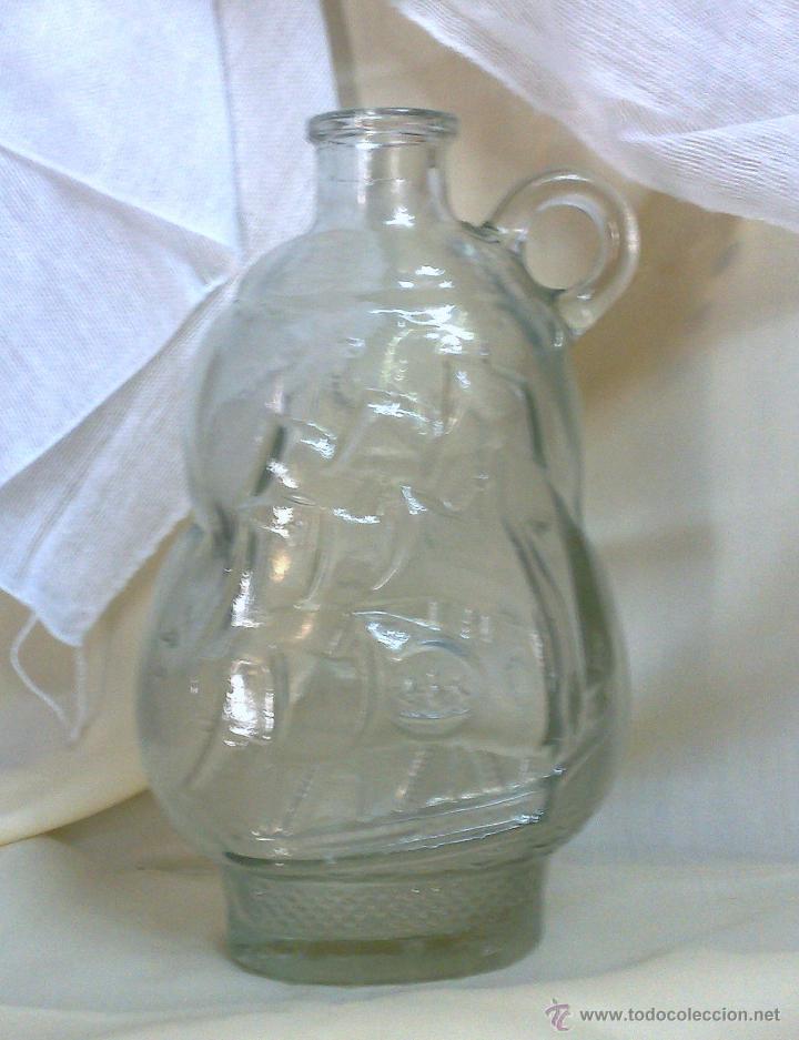 Botellas antiguas: ANTIGUA BOTELLA DE LICOR EN CRISTAL. - Foto 8