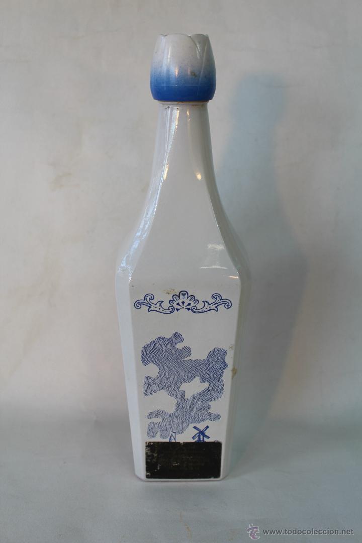 Botellas antiguas: botella licor de chocolate vandermint - Foto 3