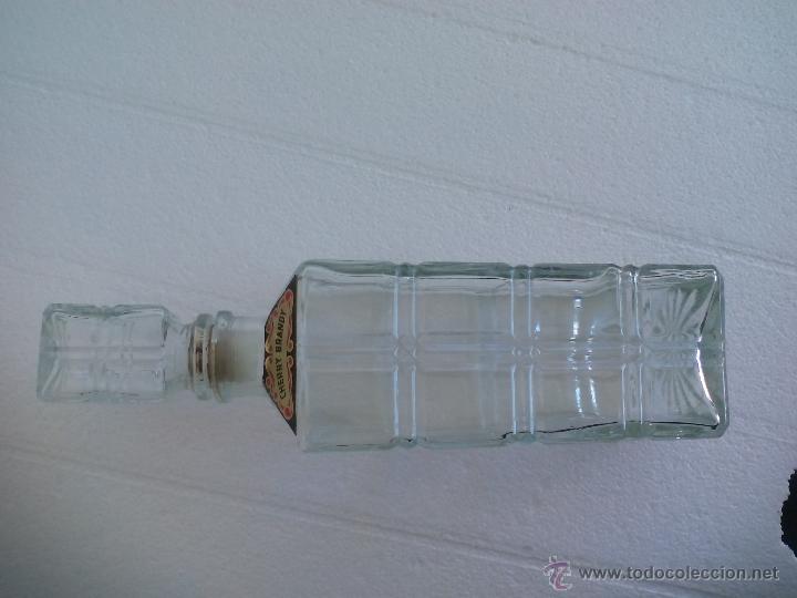 Botellas antiguas: Botella de cristal, Cherry Brandy. Decantador - Foto 4