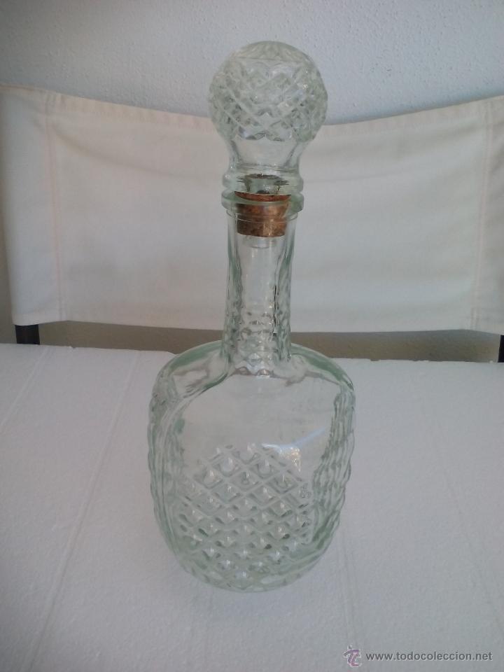 Botellas antiguas: Botella de cristal, . Decantador - Foto 1