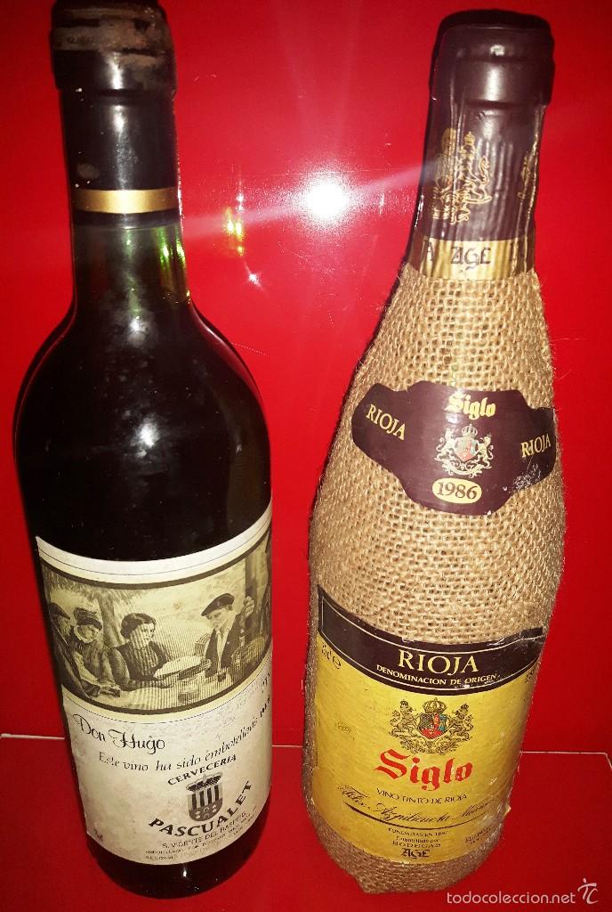 Botellas antiguas: Don Hugo y Siglo 1986 - Foto 1