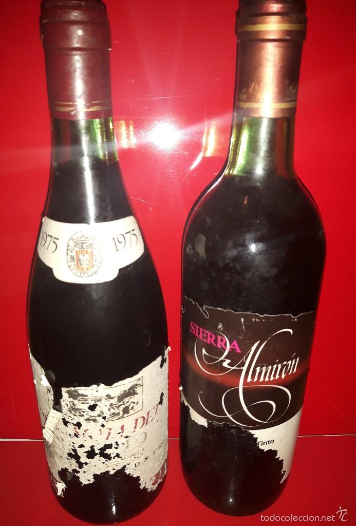 Botellas antiguas: RIOJA 1975 y Sierra Almiron - Foto 1