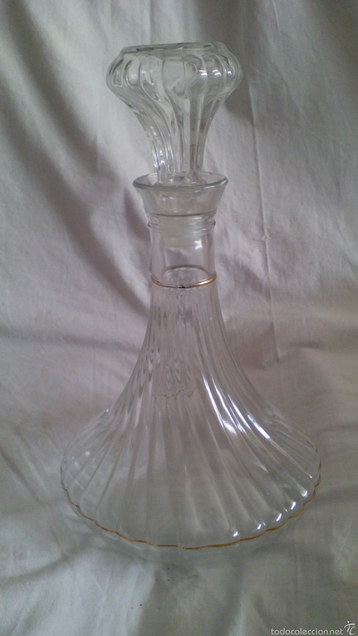 Botellas antiguas: DECANTADOR DE VINO - Foto 1