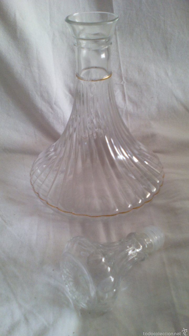 Botellas antiguas: DECANTADOR DE VINO - Foto 2