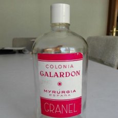 Botellas antiguas: FRASCO VACÍO COLONIA GALARDÓN