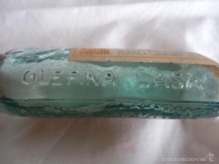 Botellas antiguas: FRASCO DE CRISTAL DE JARABE - Foto 4