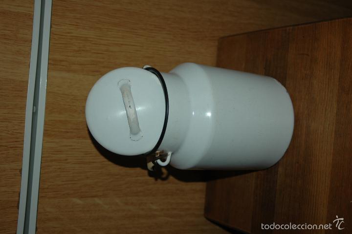 Botellas antiguas: LECHERA ESMALTE 20 CTM DE ALTO - Foto 2