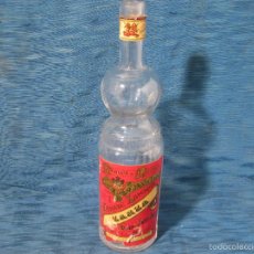 Botellas antiguas: BOTELLA DE ZARZA DE LA FABRICA DE LICORES APARICI SANZ Y ORTIZ. AYELO MALFERIT. VALENCIA. Lote 56731770