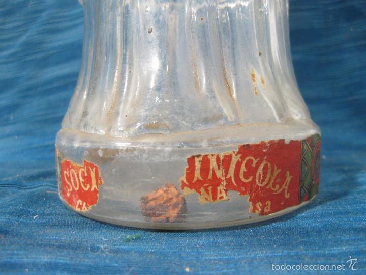 Botellas antiguas: BOTELLA DE ANIS DEL CHINO CON LA FORMA DE UN CHINO - Foto 4