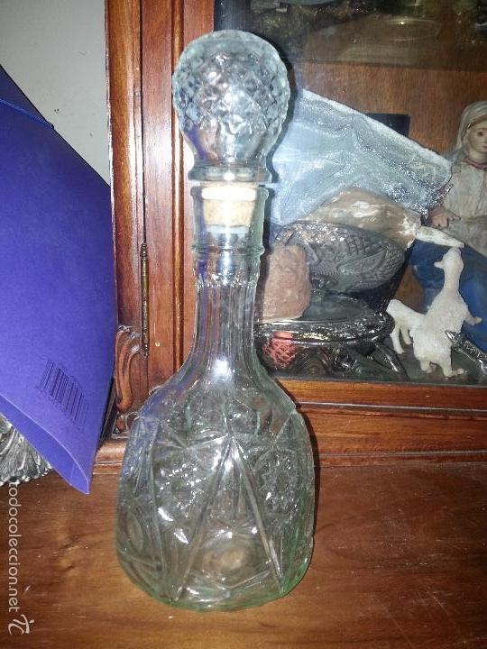 Botellas antiguas: PRECIOSA BOTELLA LICORERA  27,5 CM - Foto 1