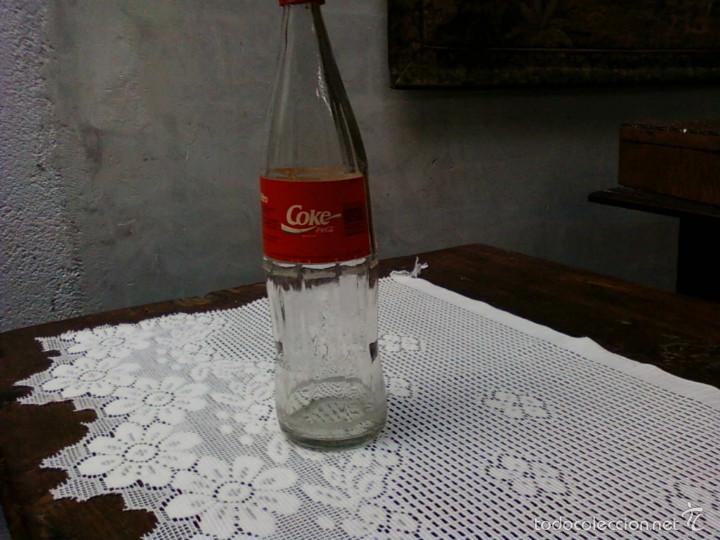 Botellas antiguas: BOTELLA COCA-COLA EXPO 92 . LITRO - Foto 2