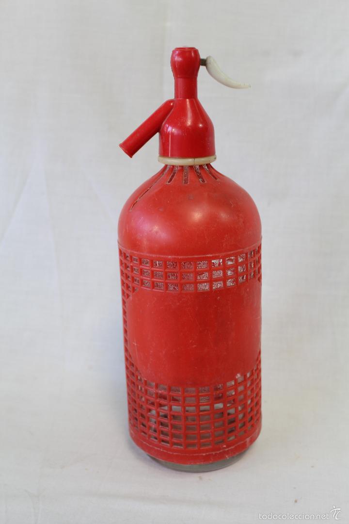 Botellas antiguas: botella de sifon de ecmlsa - Foto 2