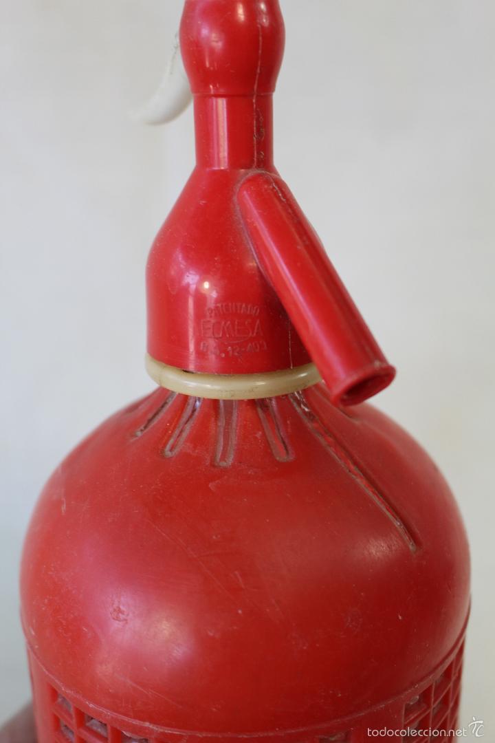 Botellas antiguas: botella de sifon de ecmlsa - Foto 3