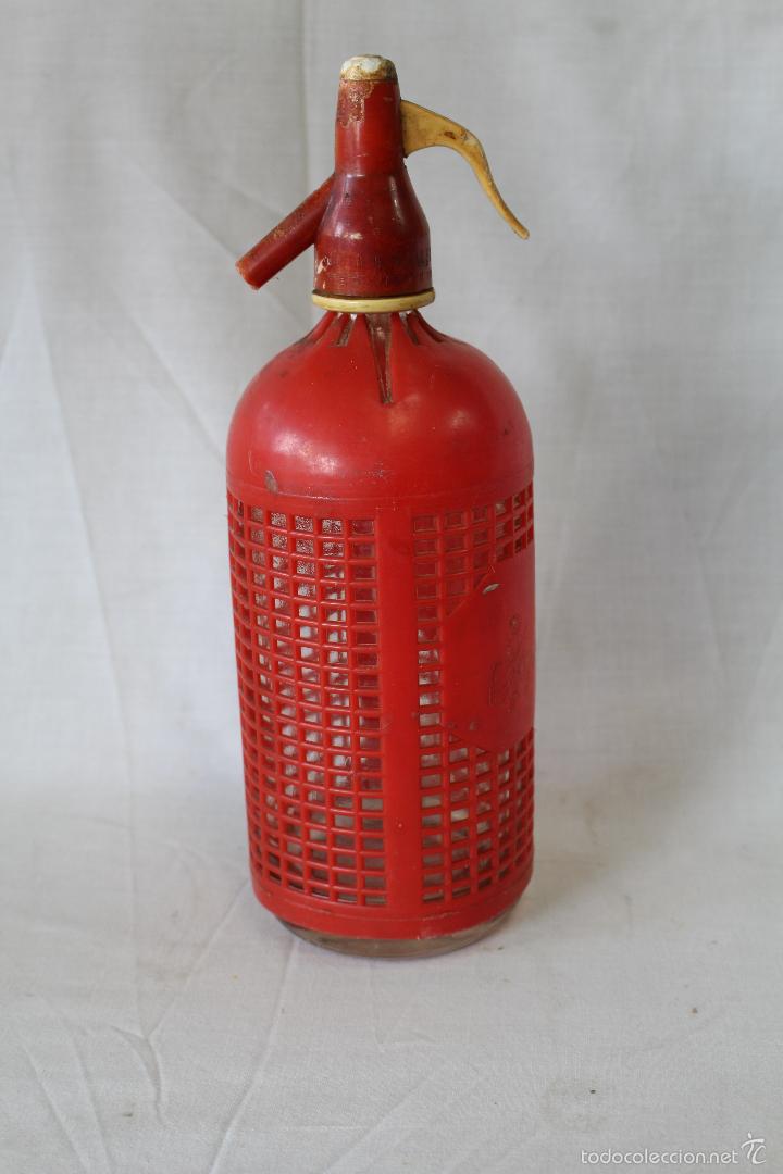 Botellas antiguas: botella de sifon escudero martinez - Foto 4