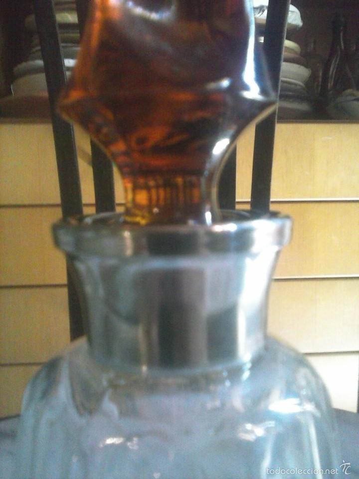 Botellas antiguas: FRASCO TOCADOR PLATA. - Foto 2