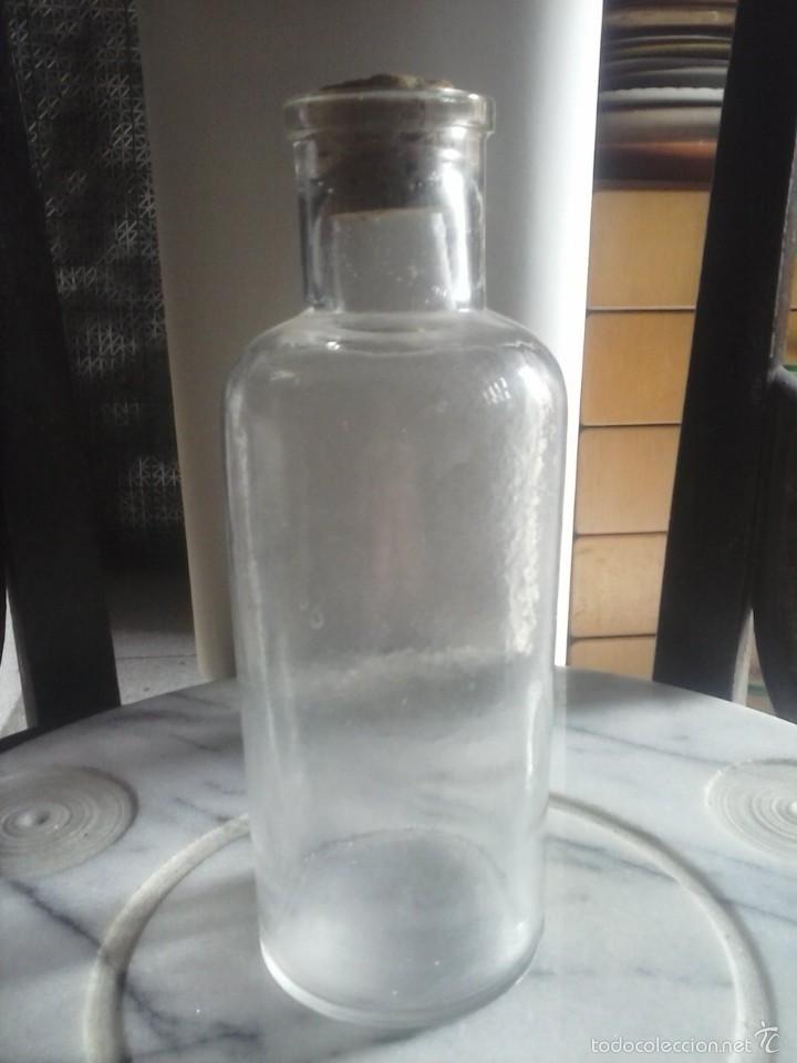 Botellas antiguas: BOTELLA DE VIDRIO SOPLADO 50 CL. - Foto 1
