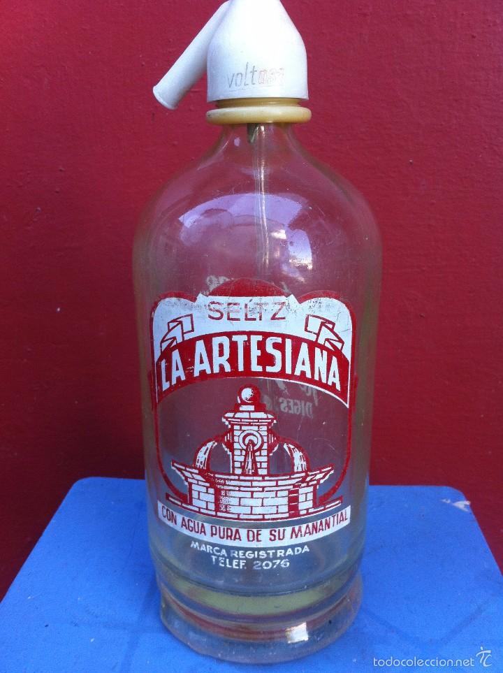Botellas antiguas: SIF&Oacute;N (LA ARTESIANA) - Foto 1