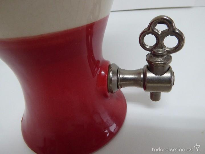 Botellas antiguas: BOTELLA DE BARRO COCIDO DE LITRO - Foto 4