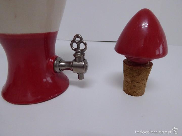 Botellas antiguas: BOTELLA DE BARRO COCIDO DE LITRO - Foto 5