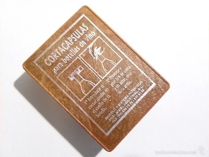 Botellas antiguas: cortacapsulas botella de vino - Foto 4