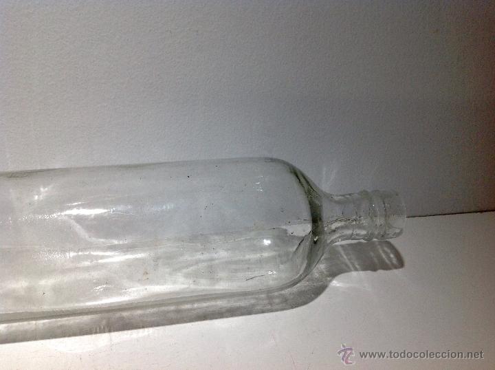 Botellas antiguas: ANTIGUA BOTELLA CON BASE REDONDA A IDENTIFICAR - Foto 2