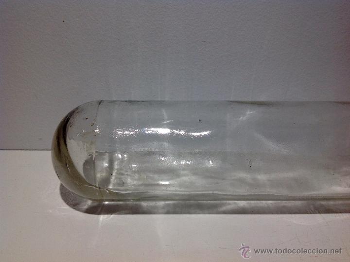 Botellas antiguas: ANTIGUA BOTELLA CON BASE REDONDA A IDENTIFICAR - Foto 3