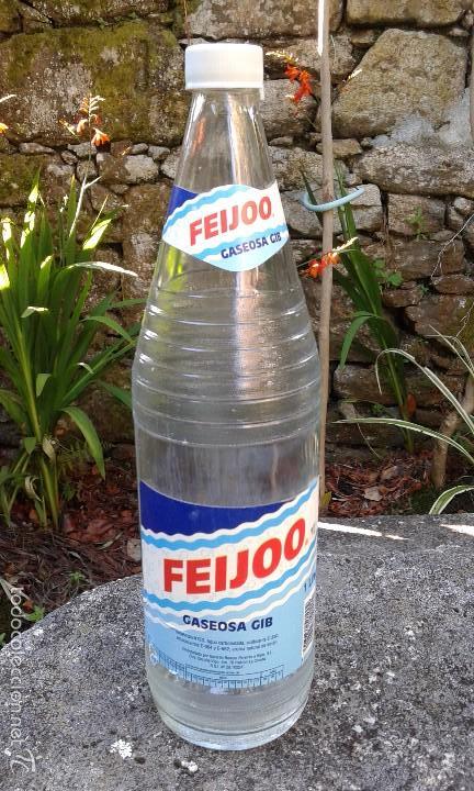 Botellas antiguas: BOTELLA DE GASEOSA FEIJOO - Foto 1