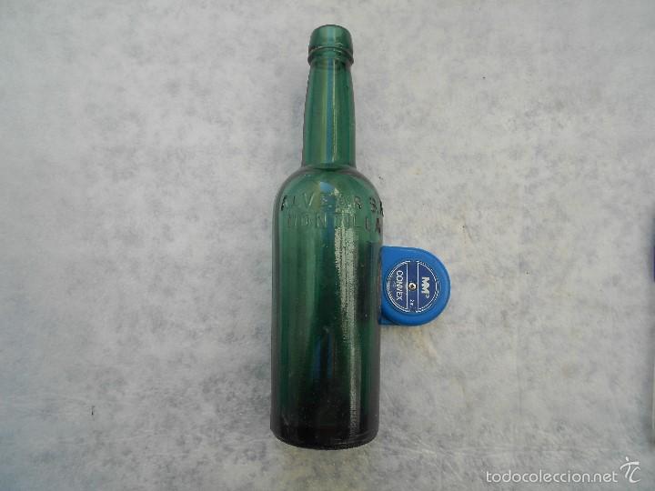 Botellas antiguas: botella alvear s.a. montilla - Foto 1
