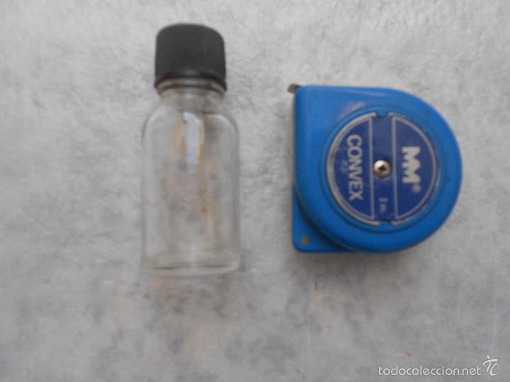Botellas antiguas: bote de 7 cm - Foto 1