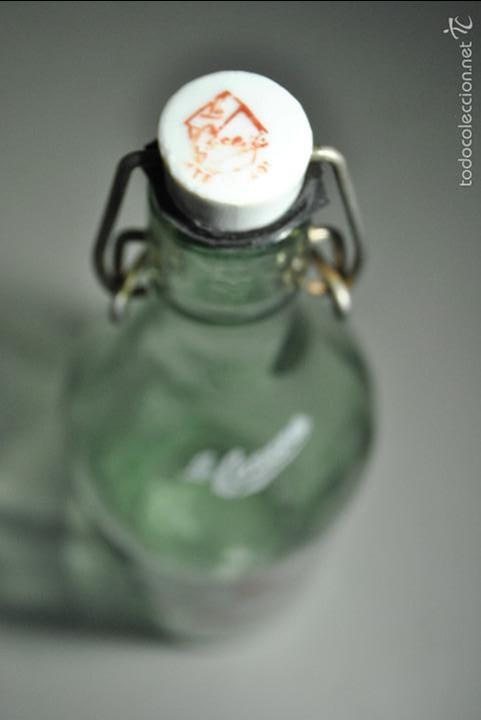 Botellas antiguas: BOTELLA DE GASEOSA LA CASERA - Foto 5