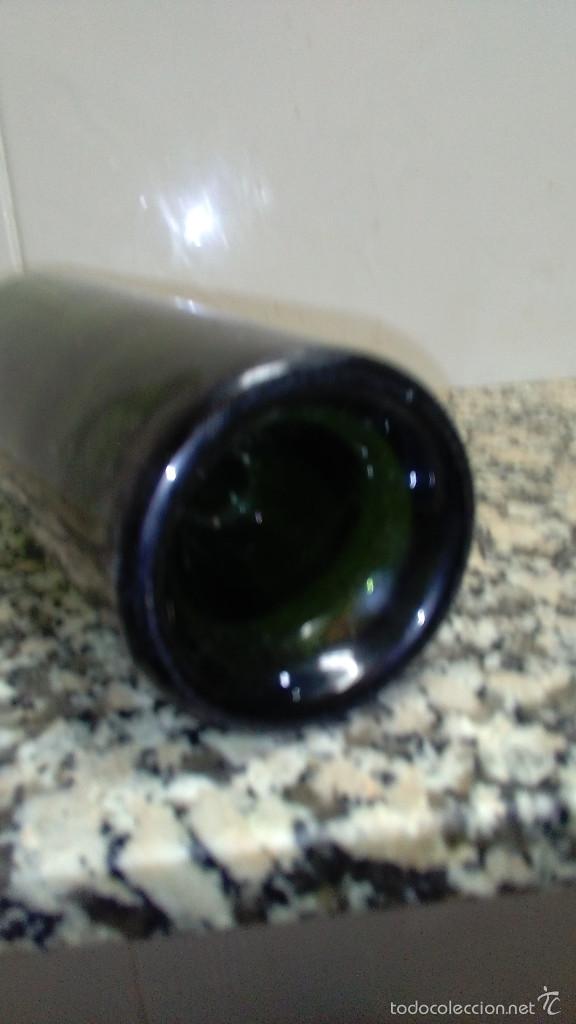 Botellas antiguas: ANTIGUA BOTELLA BASE HUNDIDA - Foto 3