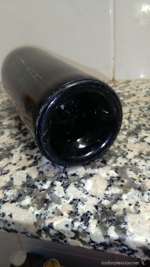 Botellas antiguas: ANTIGUA BOTELLA BASE HUNDIDA - Foto 3
