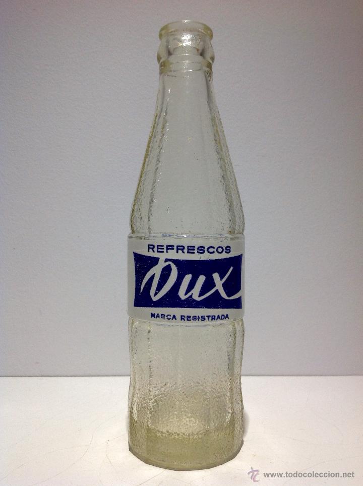Botellas antiguas: ANTIGUA BOTELLA DE REFRESCOS DUX - Foto 1
