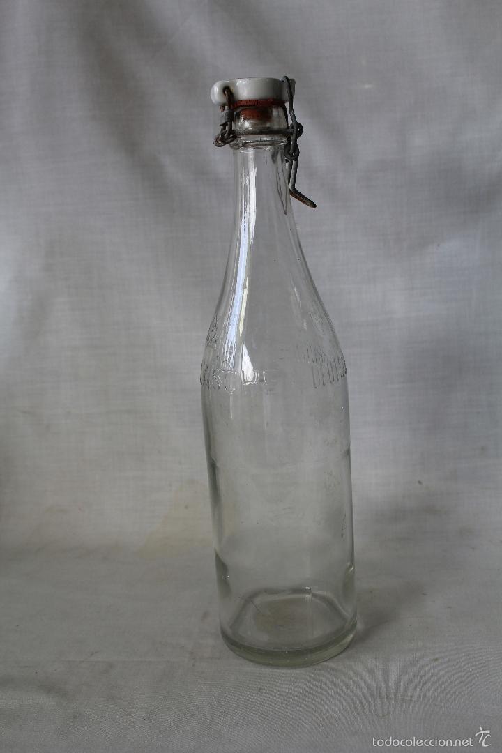 Botellas antiguas: botella gaseosa brunner - Foto 1