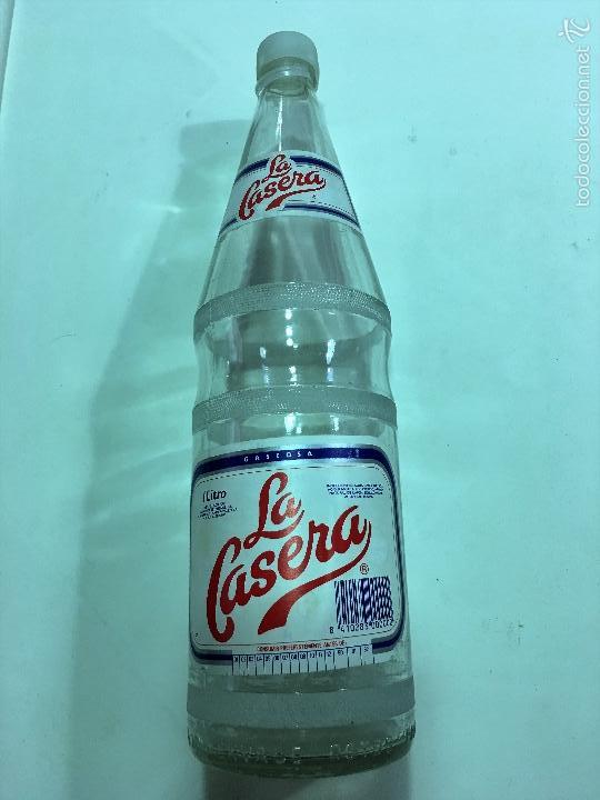 Botellas antiguas: BOTELLA GASEOSA LA CASERA 1 L. - Foto 1