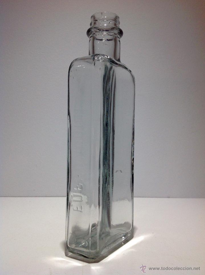 Botellas antiguas: ANTIGUA BOTELLA ELIXIR EUBRONQUIOL JARABE - Foto 1
