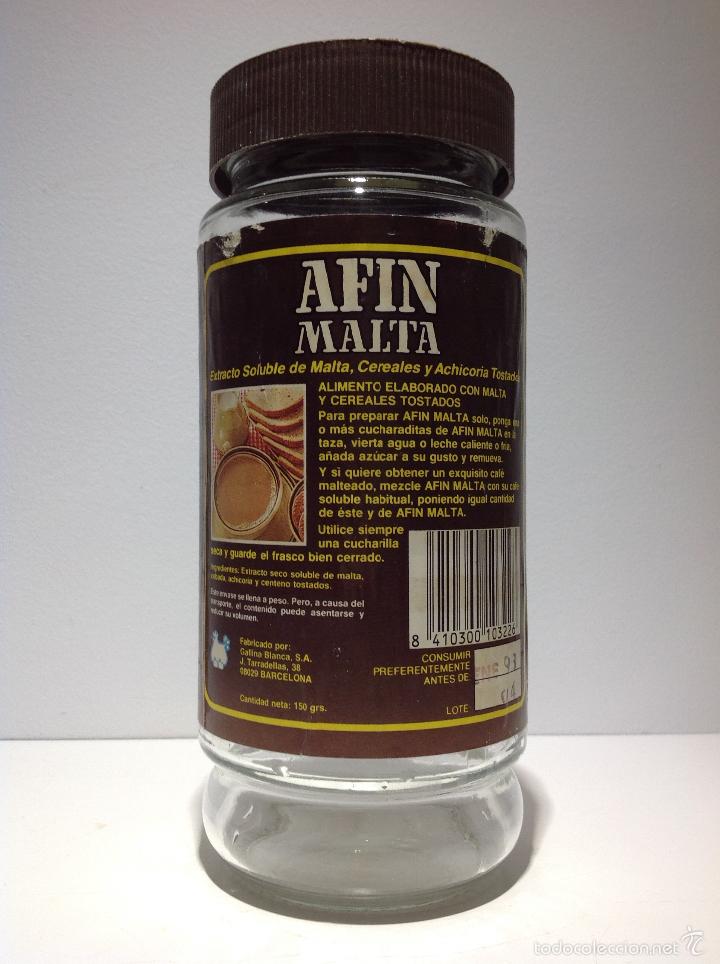 Botellas antiguas: ANTIGUO BOTE DE AFIN A&Ntilde;O 1993 - Foto 3