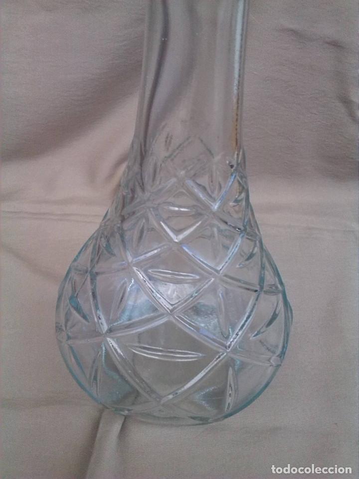 Botellas antiguas: BOTELLA DE CRISTAL - Foto 2