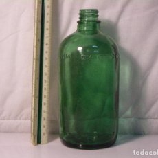 Botellas antiguas: BOTELLA AGUA OXIGENADA FORES *** LEYENDAS GRABADAS (VER IMÁGENES)
