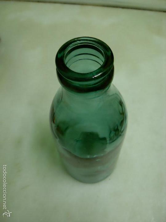 Botellas antiguas: Antigua botella de cuello ancho - Foto 5