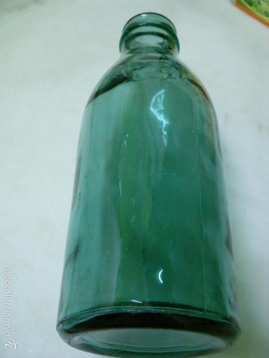 Botellas antiguas: Antigua botella de cuello ancho - Foto 7